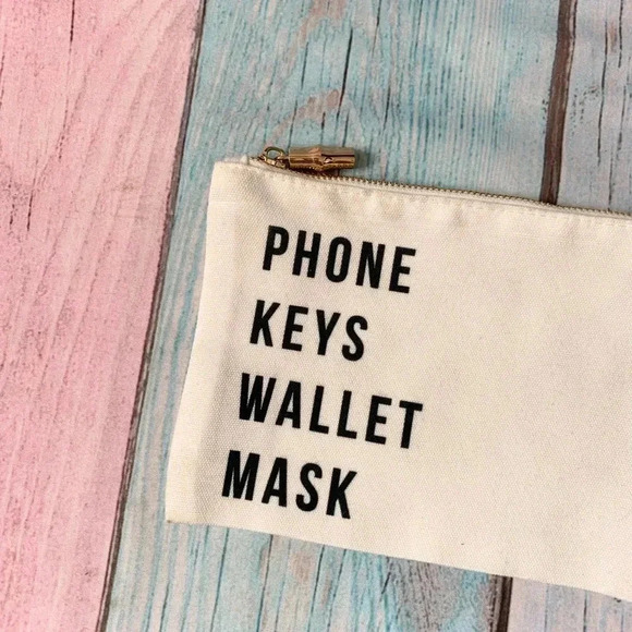 Small miscellaneous accessories pouch zipper bag - Picture 2 of 6